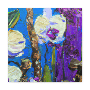 "Orchid in Abstraction" - Canvas