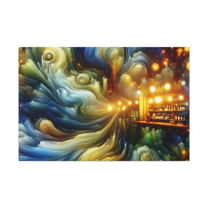 Intoxicated Nightfall Euphoria - Canvas