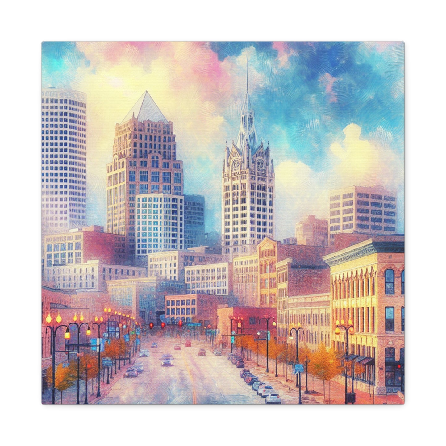 "Majestic Milwaukee Mornings" - Canvas