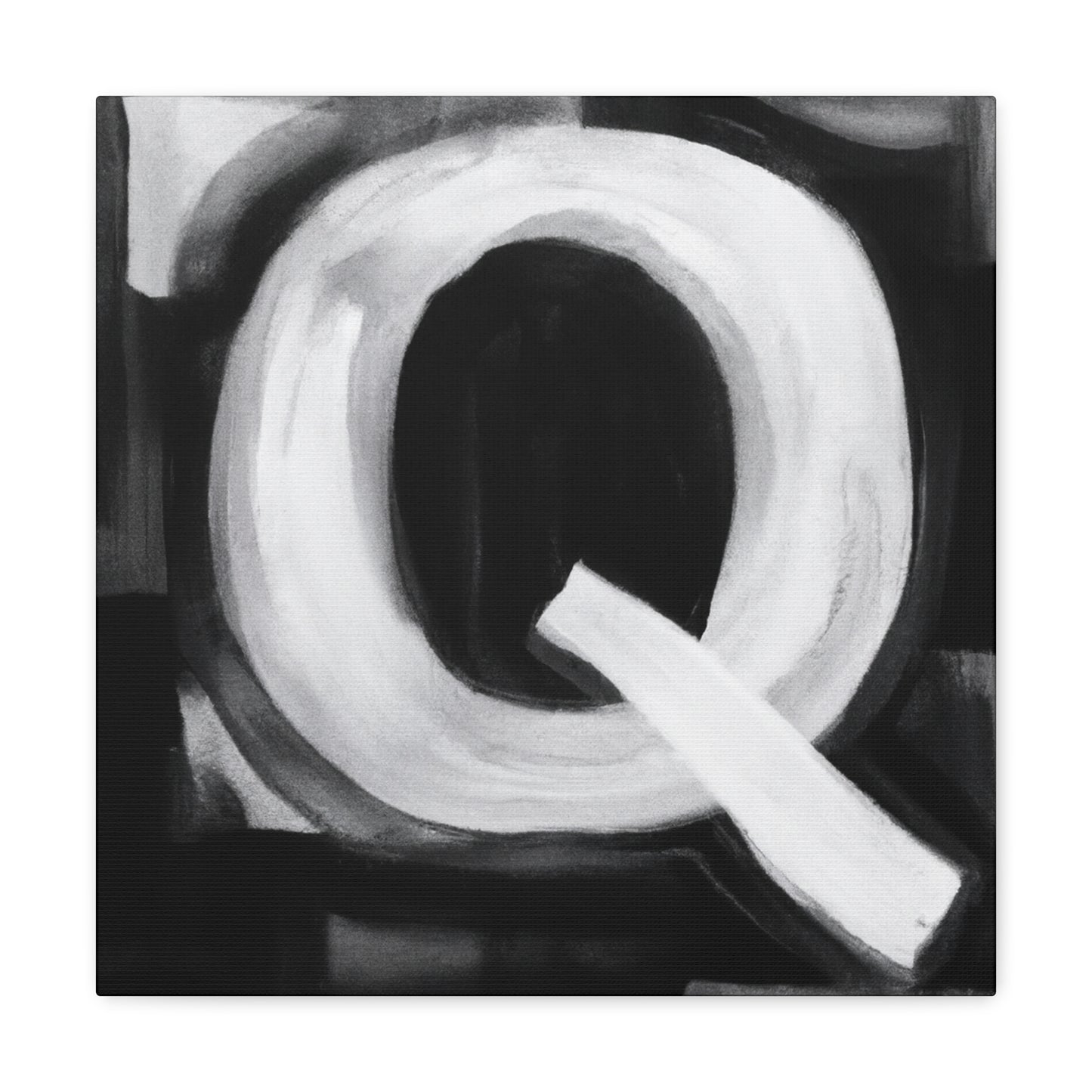 "Q's Dynamic Reflection" - Canvas