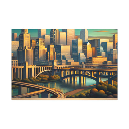 "Mile-High City Transcendence" - Canvas