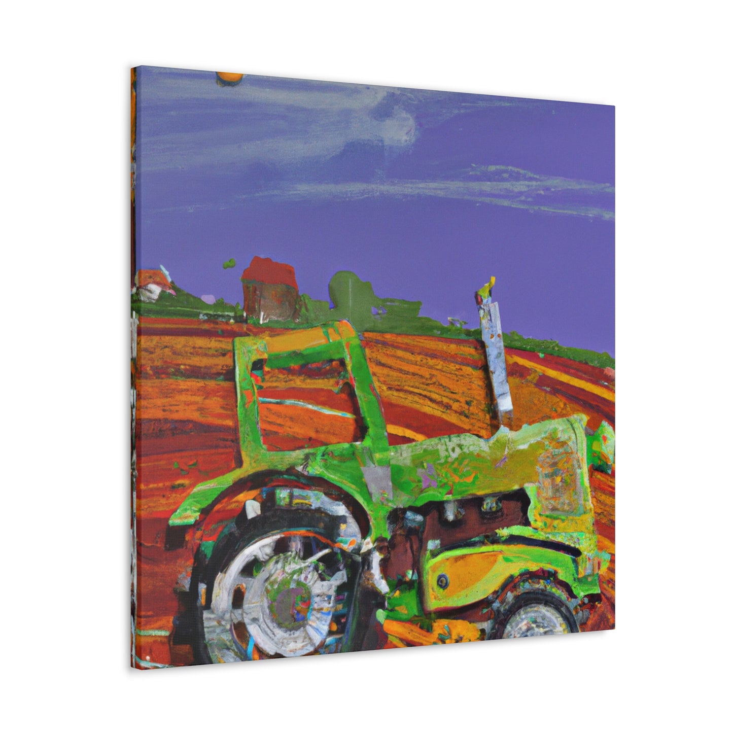 Tractor in the Heavens - Canvas