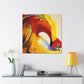 "Golden Pheasant Splendor" - Canvas