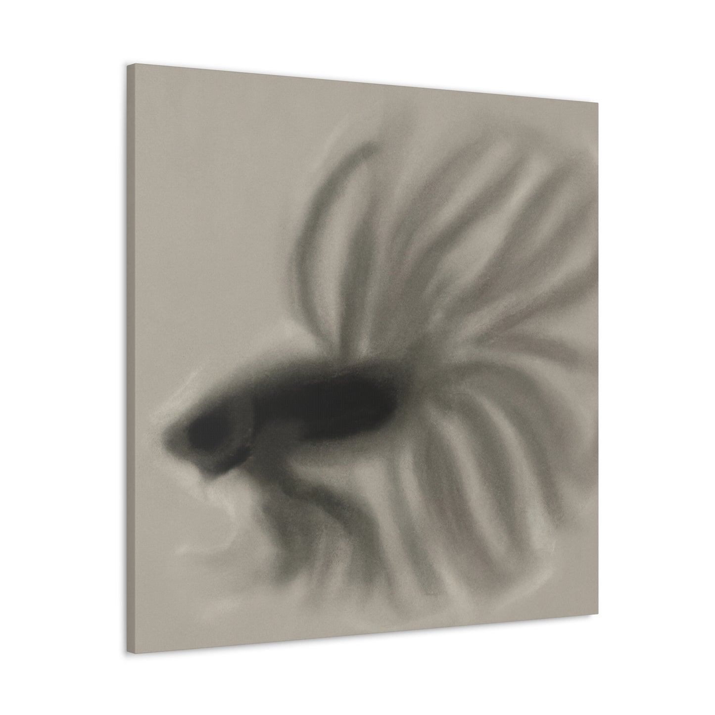 "Betta Among Expressionists" - Canvas