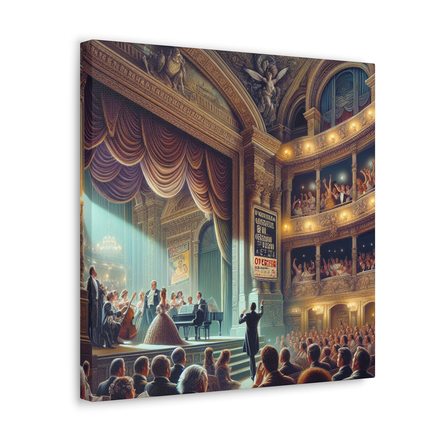 Enchanted Operatic Reverie - Canvas