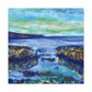 Coastline, Impressionist Style - Canvas