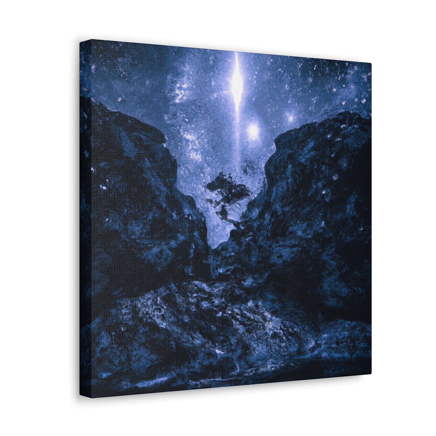 Mystic Moon Mirage - Canvas