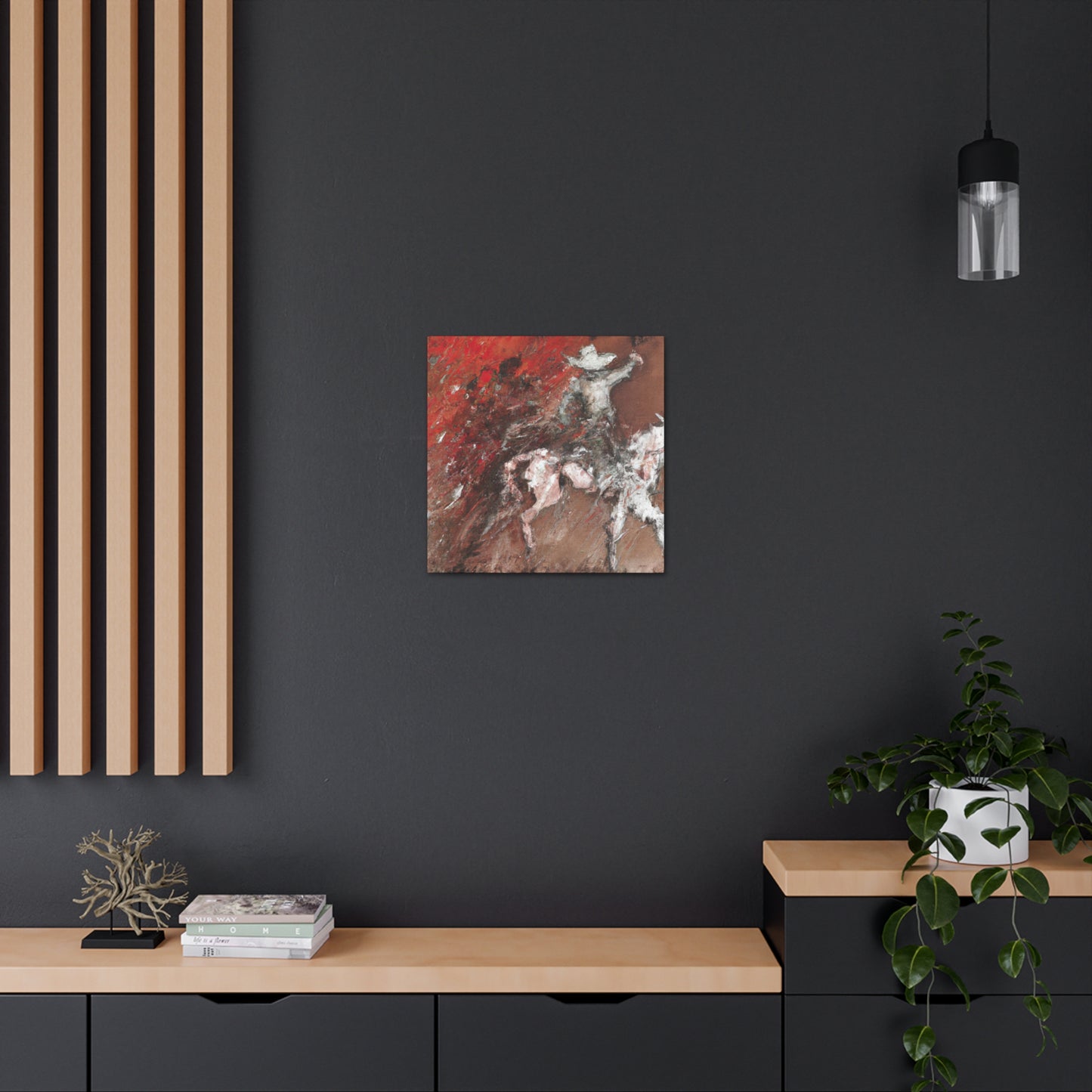 Cowboy on Canvas - Canvas