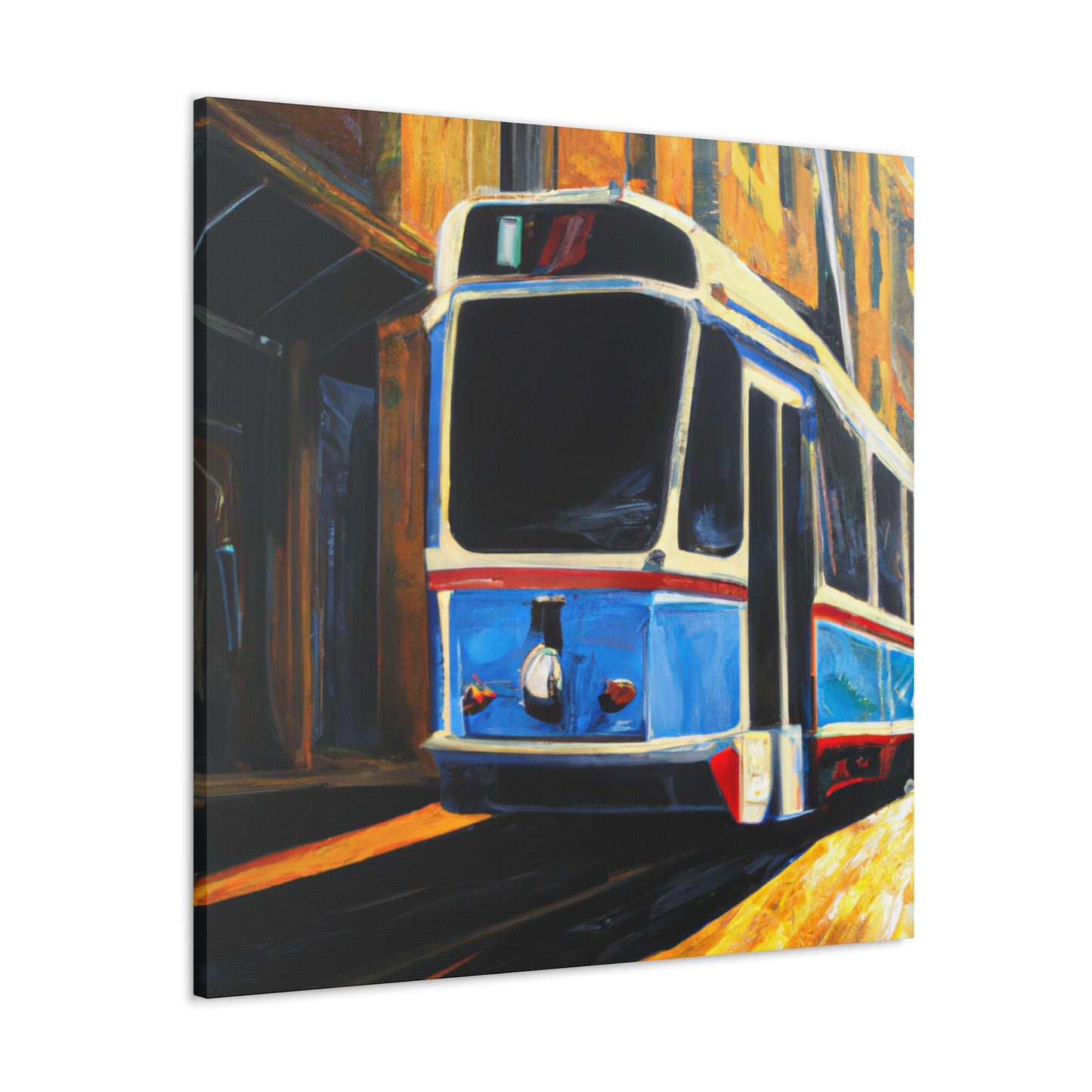 Tram of Twilighting - Canvas