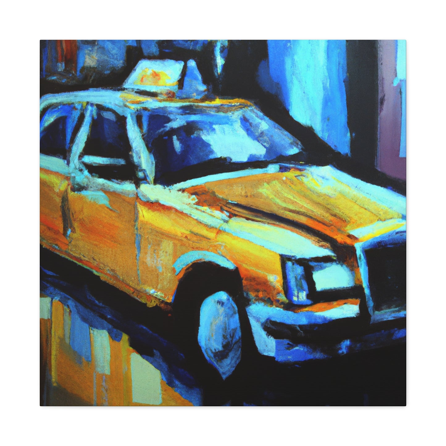 The Taxi Ride Home - Canvas