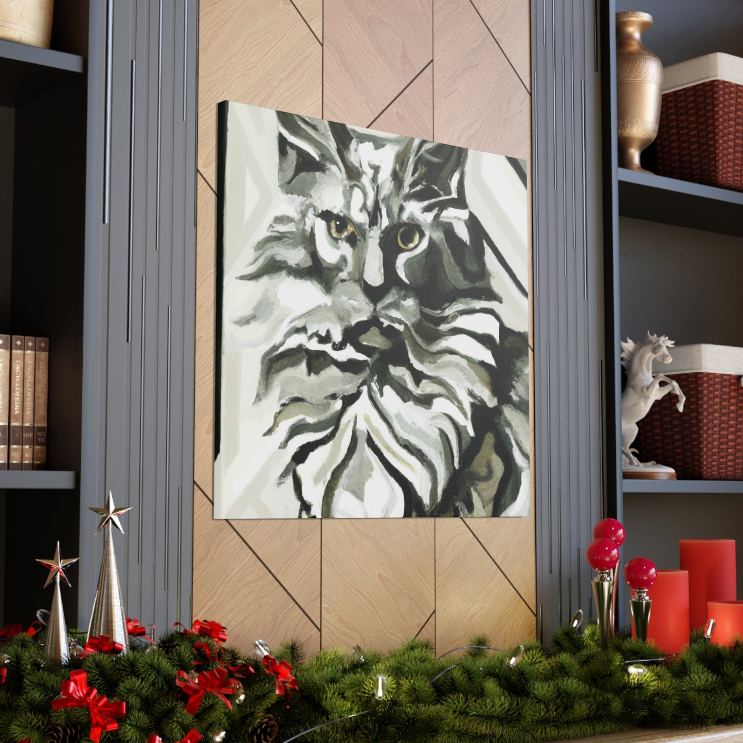 Maine Coon Splendor - Canvas