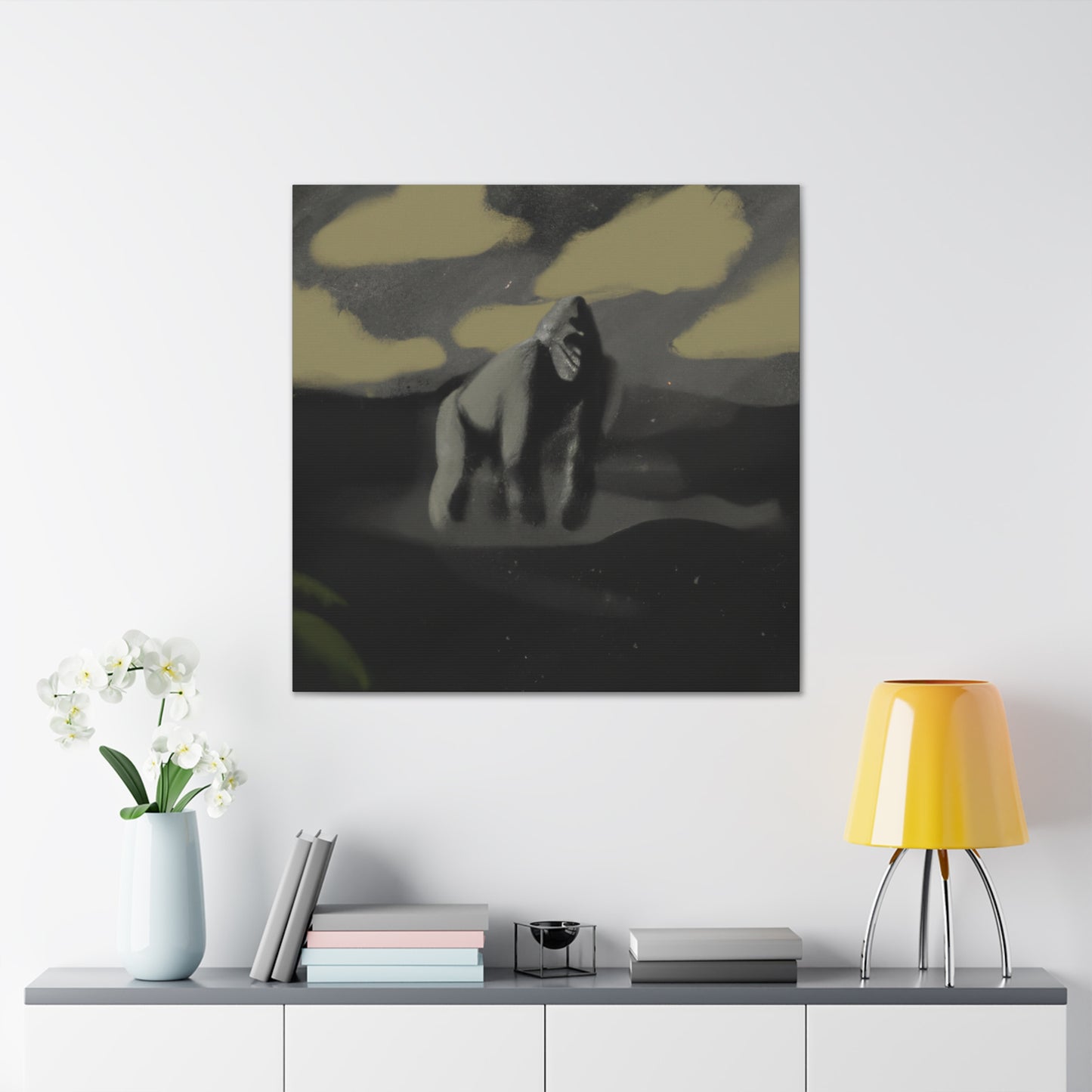 Gorilla in Surrealism - Canvas