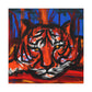 Tiger in the Wilderness - Canvas