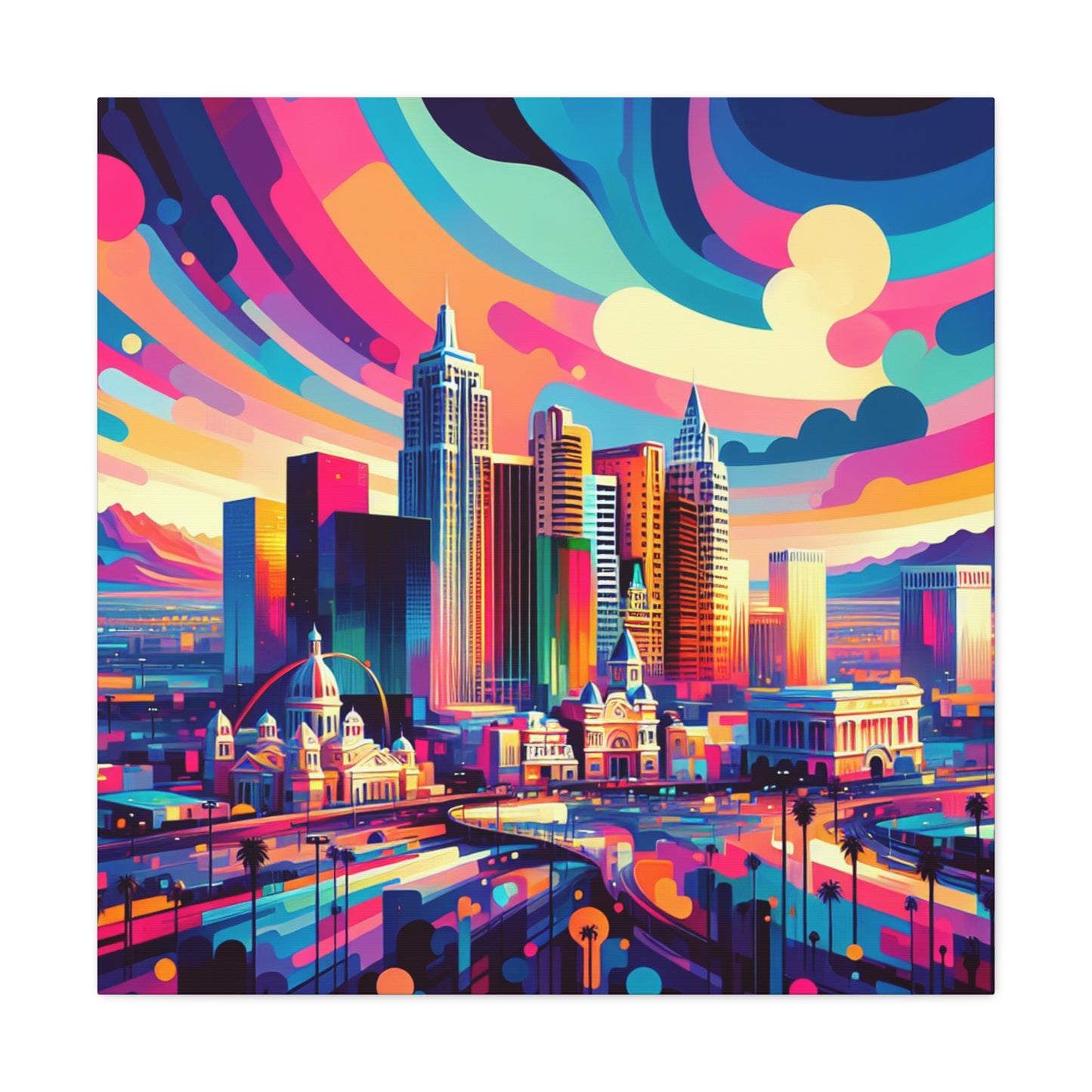 Viva Las Vegas Dreams - Canvas