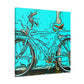 "Bicycle Through Nature's Beauty" - Canvas