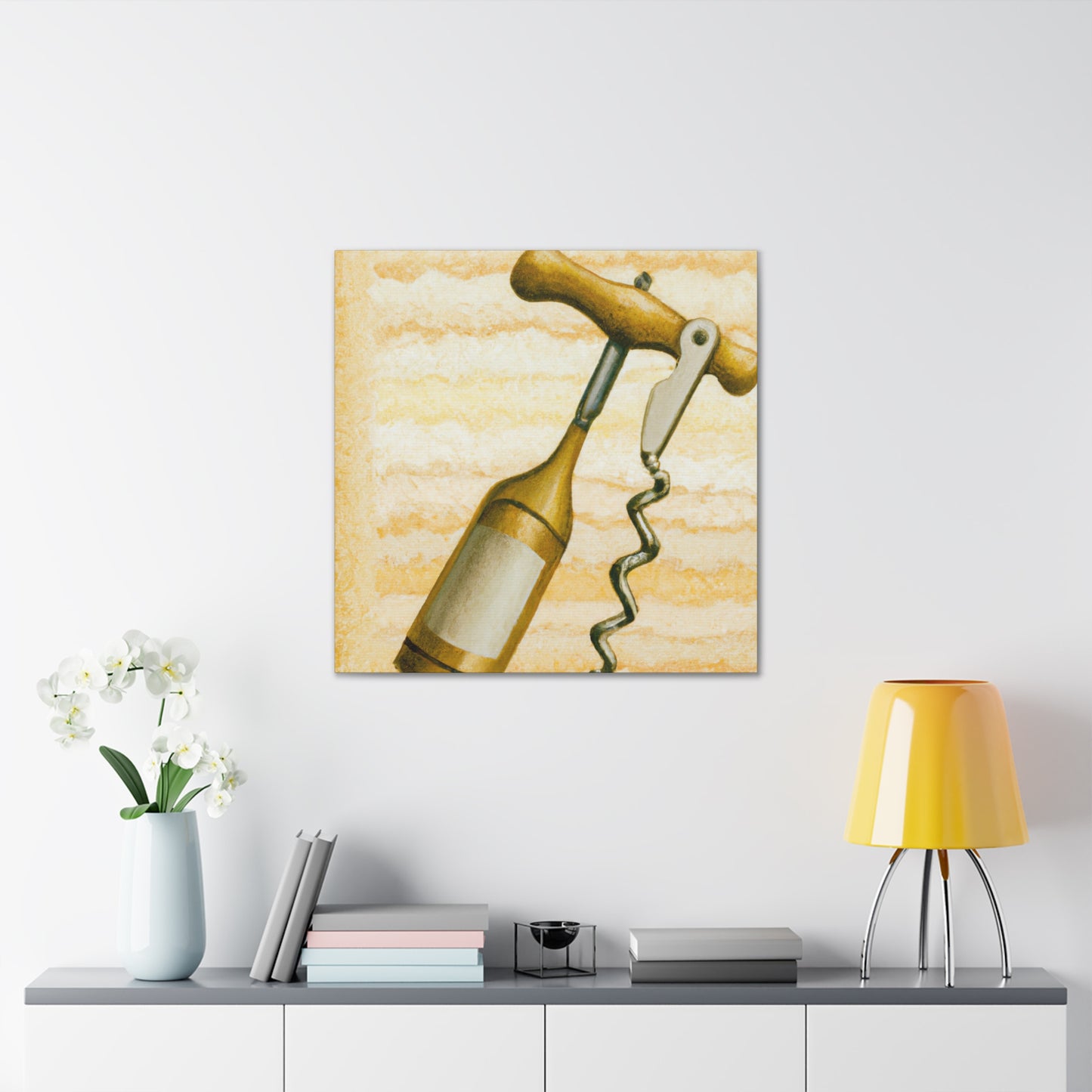 "Corkscrew in Art Deco" - Canvas