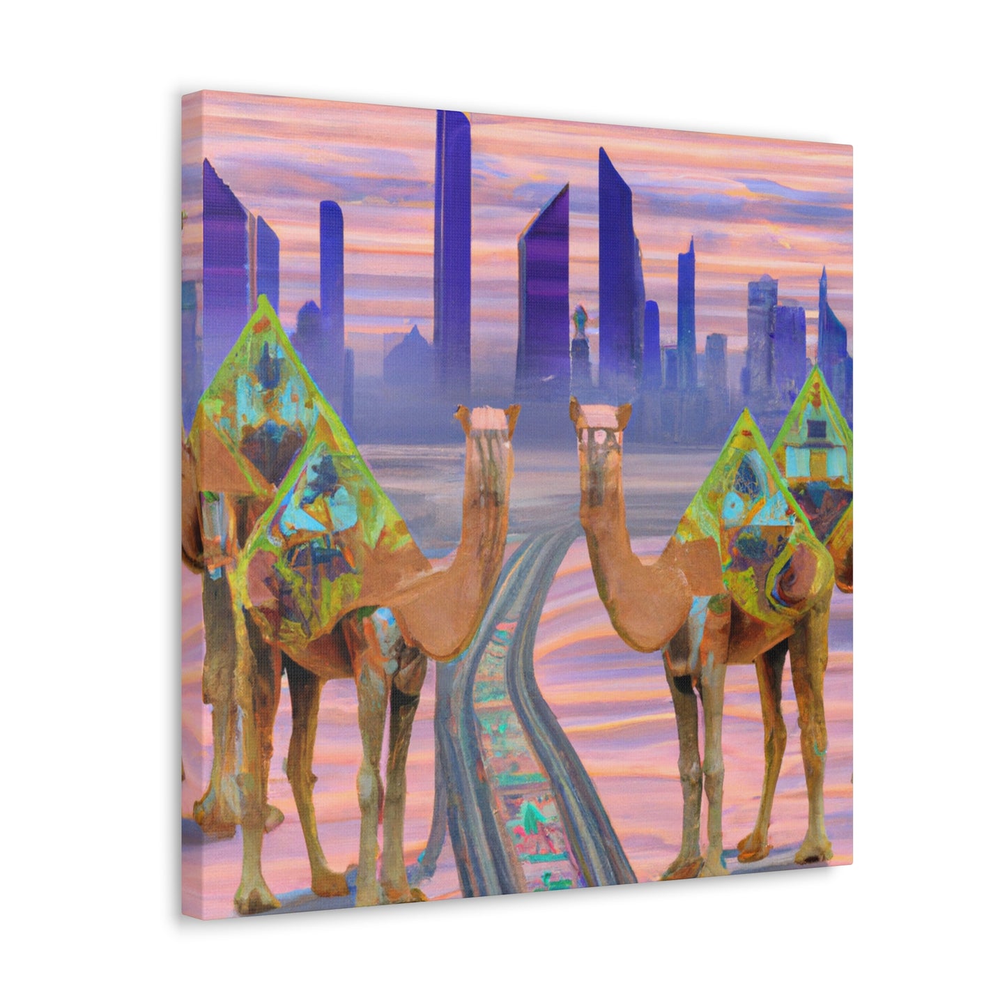 "Camel in Surrealism" - Canvas