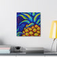 Pineapple Folk Delight - Canvas