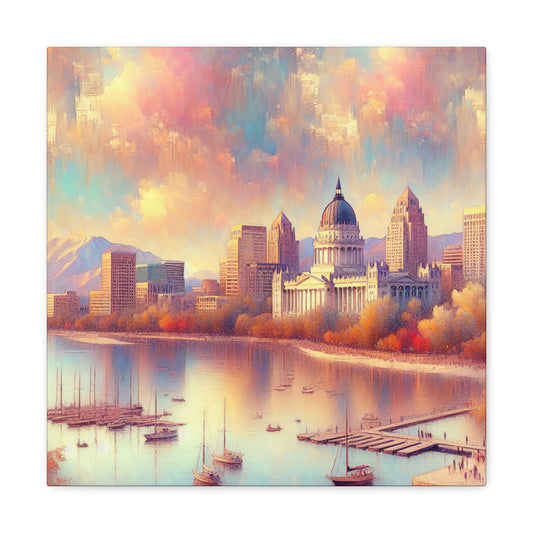 "Serenity in Salt City" - Canvas