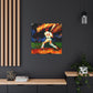 Catching a Fly Ball - Canvas