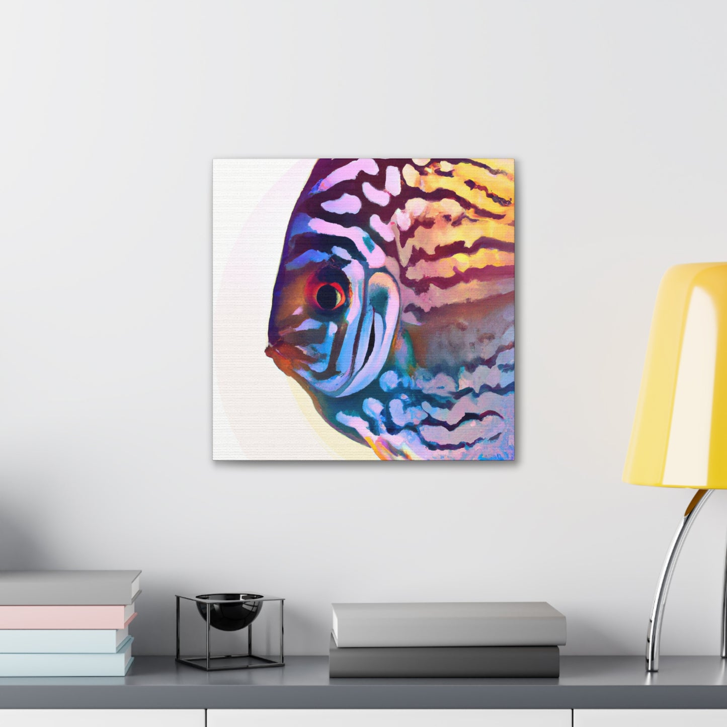 Discus Through Time - Canvas