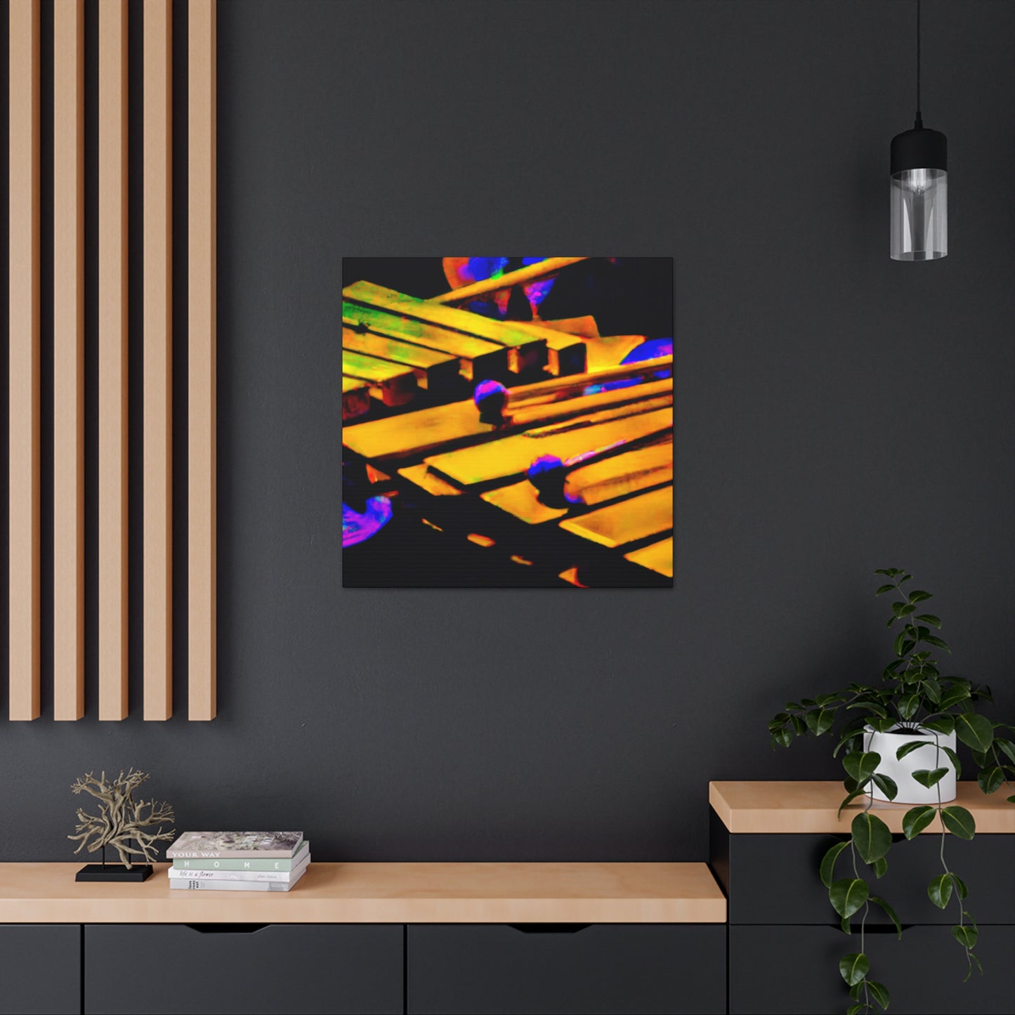 Xylophone in Colorful Harmony - Canvas