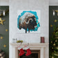 Musk Ox Surrealism - Canvas