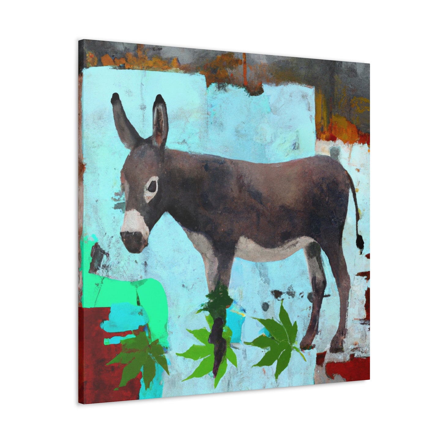 Ode to Donkey Art - Canvas