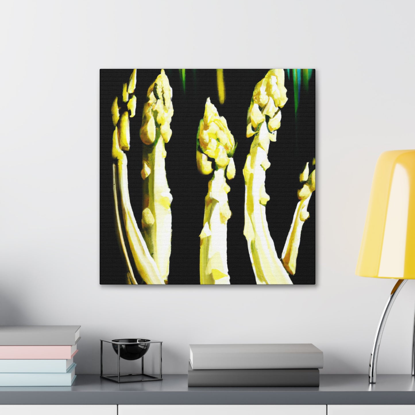 Asparagus in Neoclassicism - Canvas