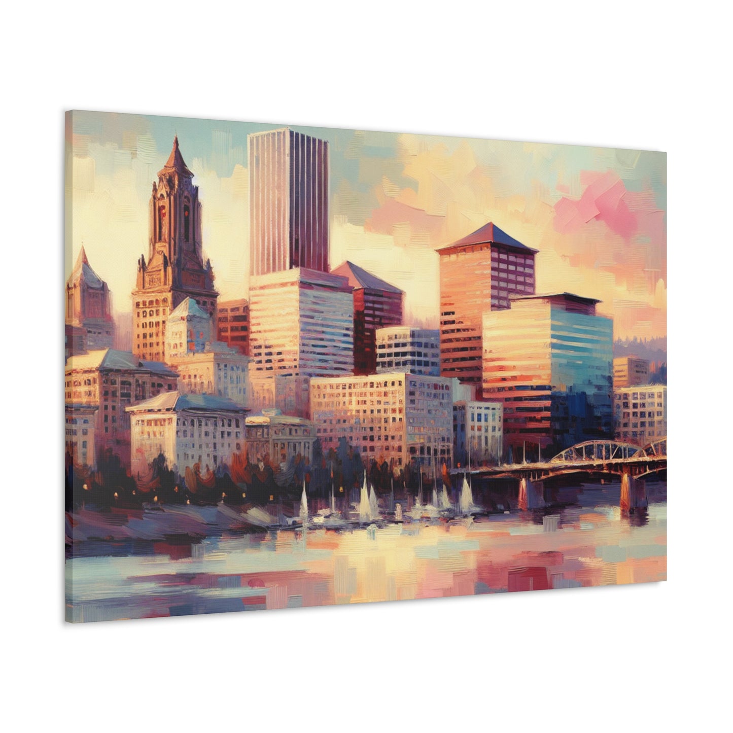 "Enchanting Oregon Hues" - Canvas