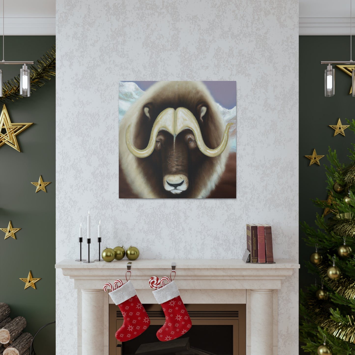 Musk Ox Majestic Power - Canvas