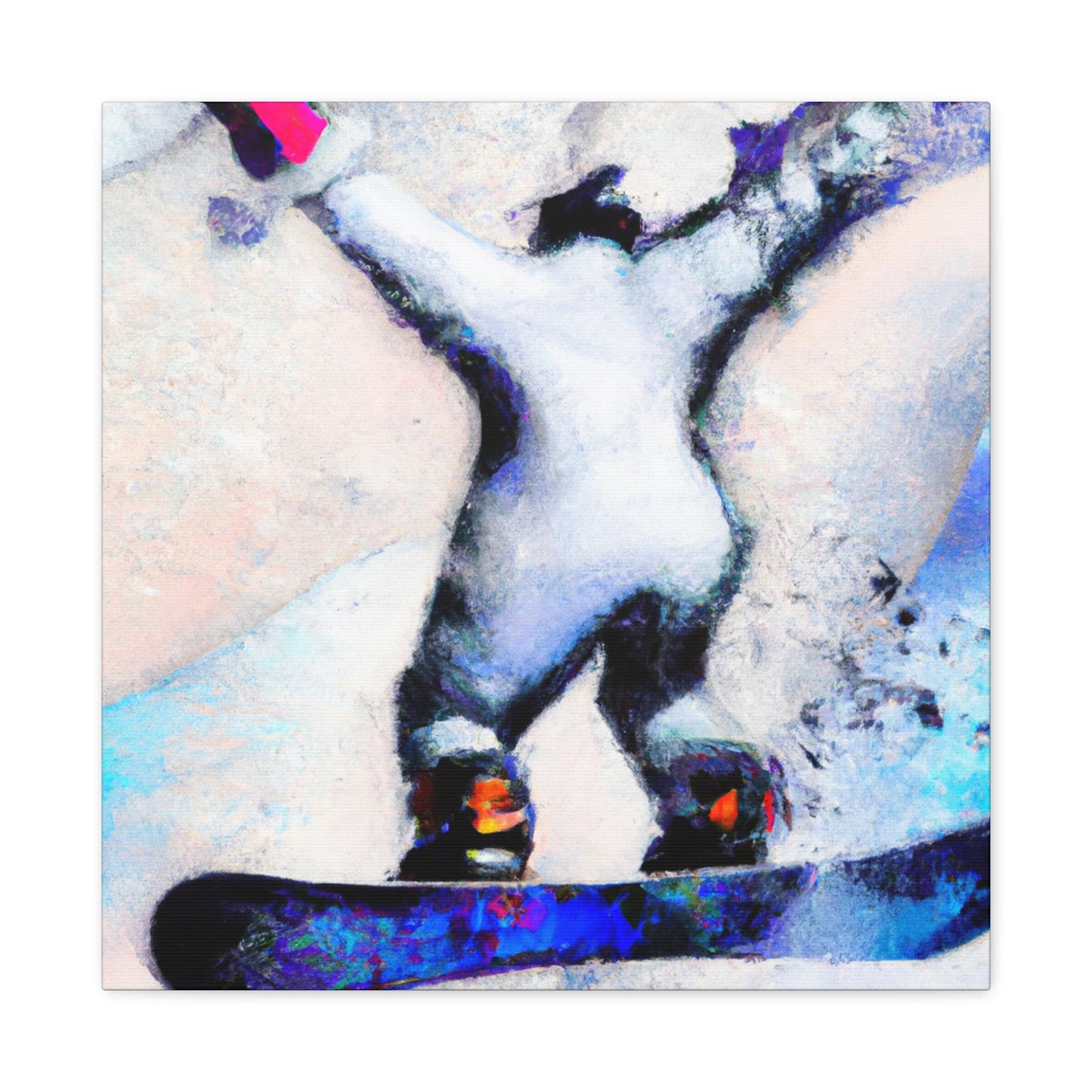 Snow Board Revolution - Canvas