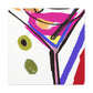 "Martini in Expressionism". - Canvas