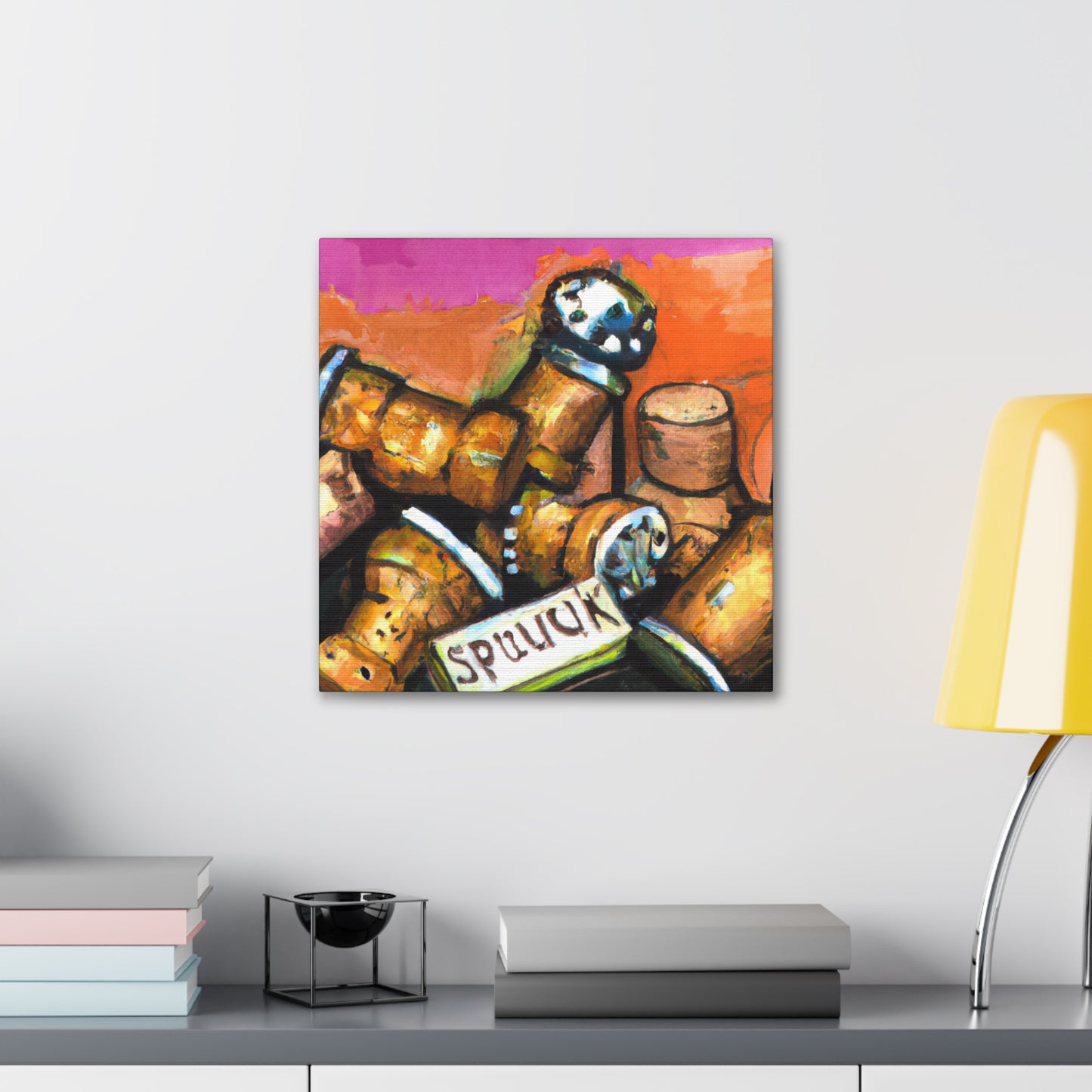 "Corking Steampunk Bruiser" - Canvas