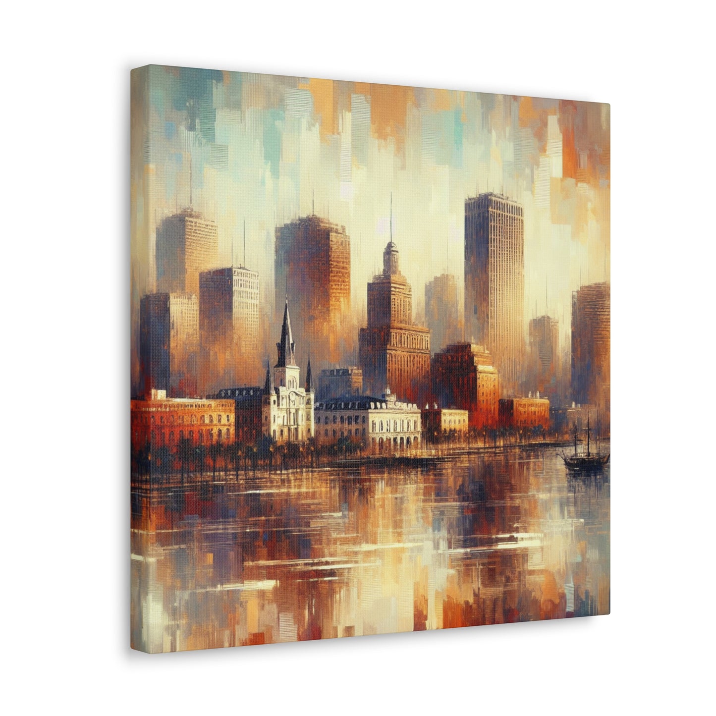 "Crescent City Vibrations" - Canvas