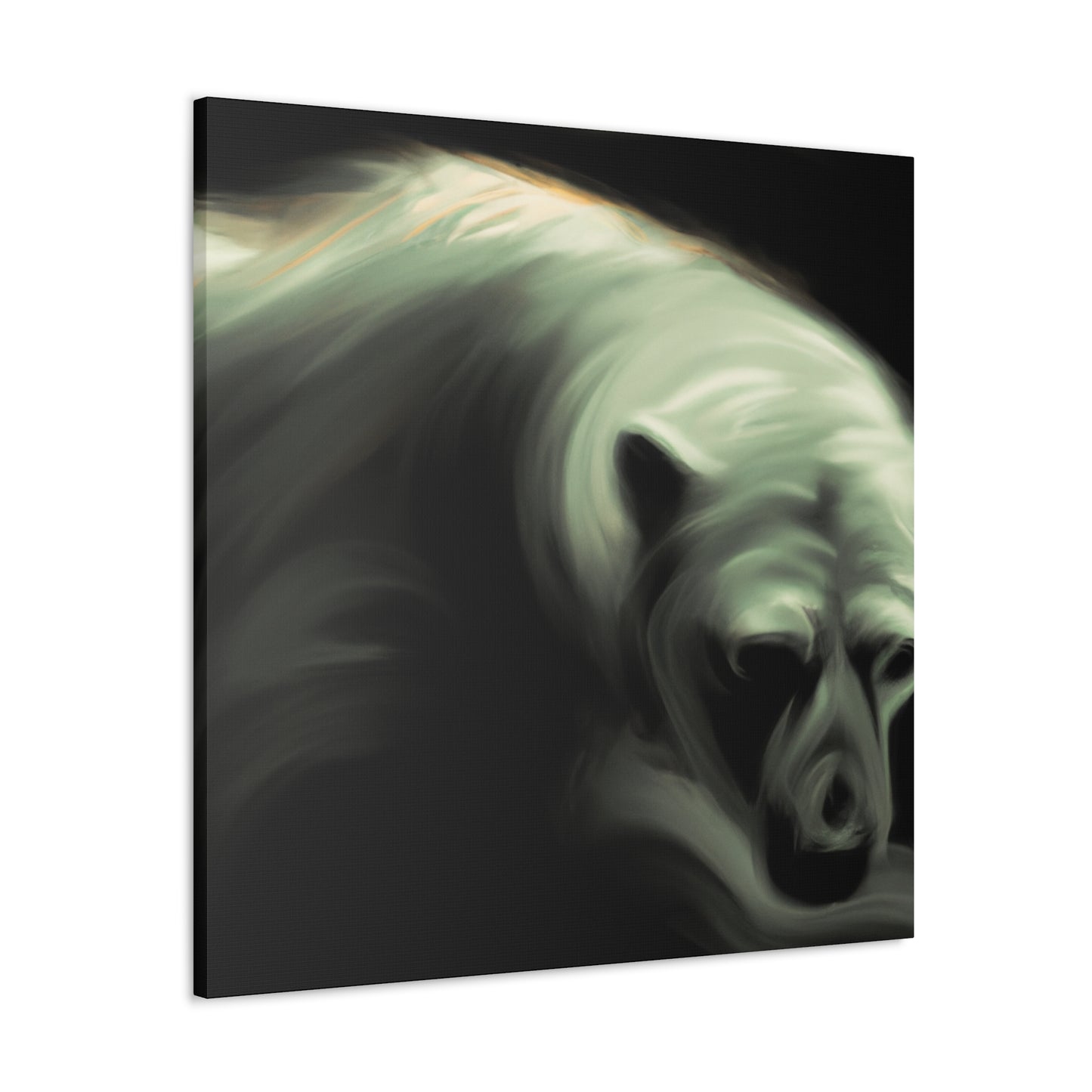 Polar Bear Dreamscape - Canvas