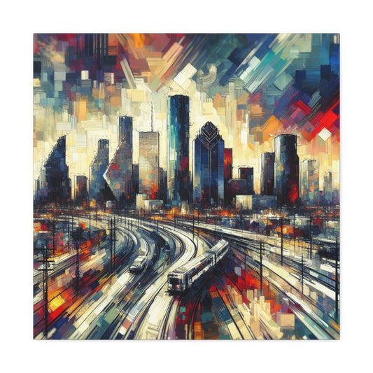 "Enchanting Houston Skies" - Canvas