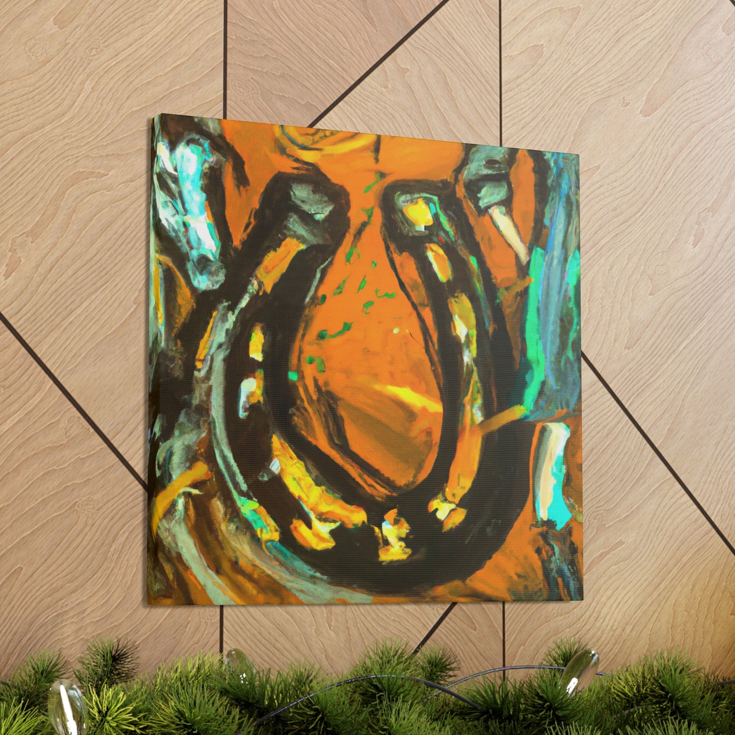 Horseshoe of Abstraction - Canvas