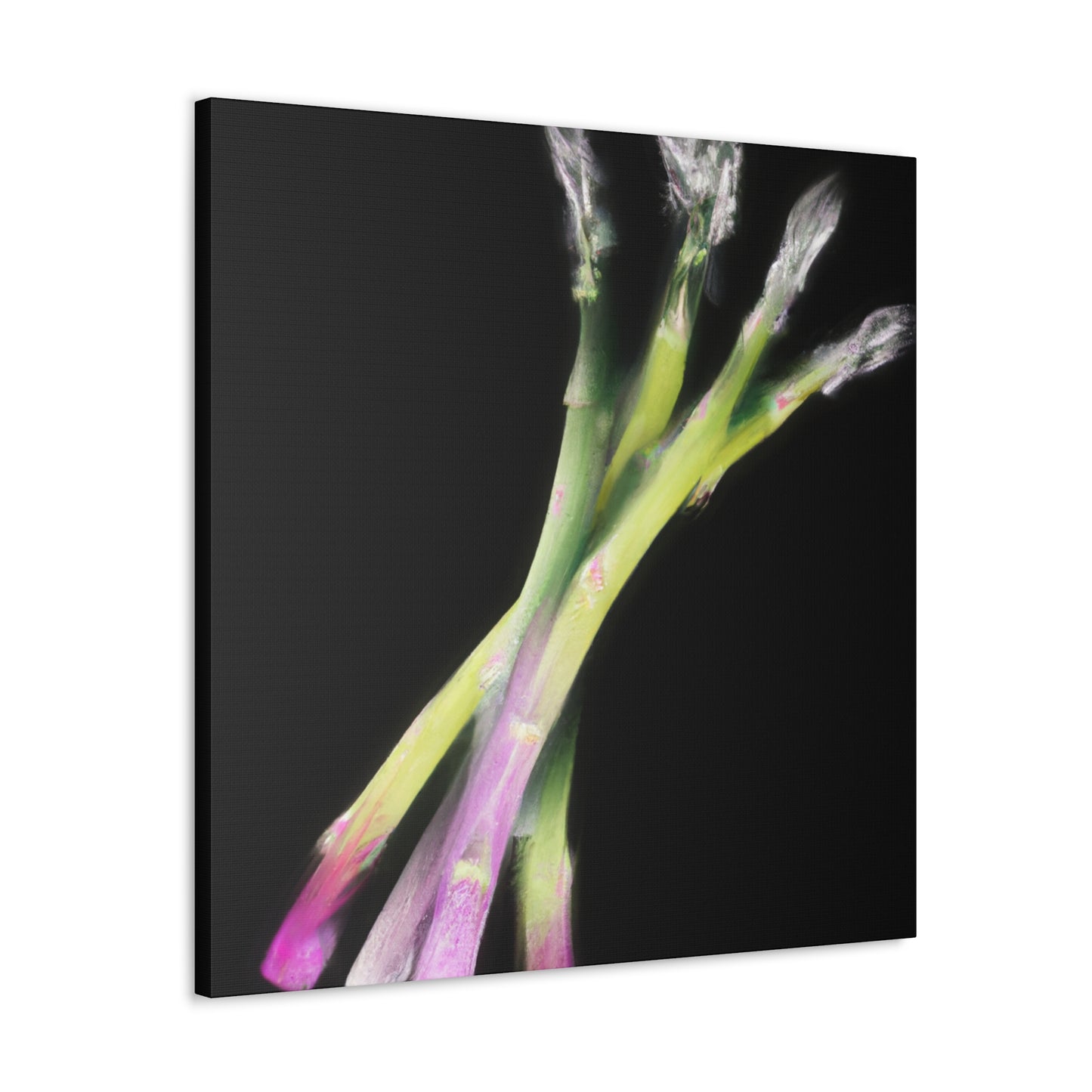 "Asparagus Remixed Renewed" - Canvas