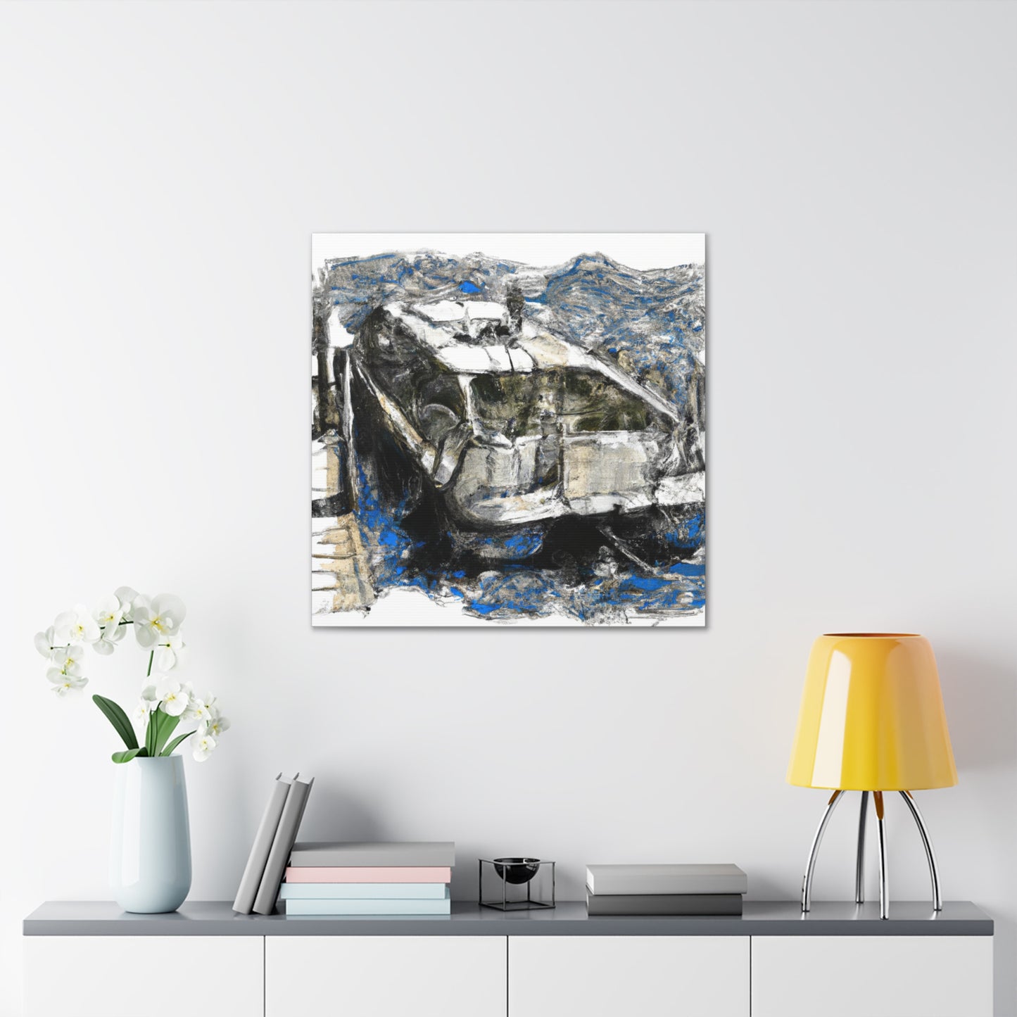 The Pontoon Voyage - Canvas