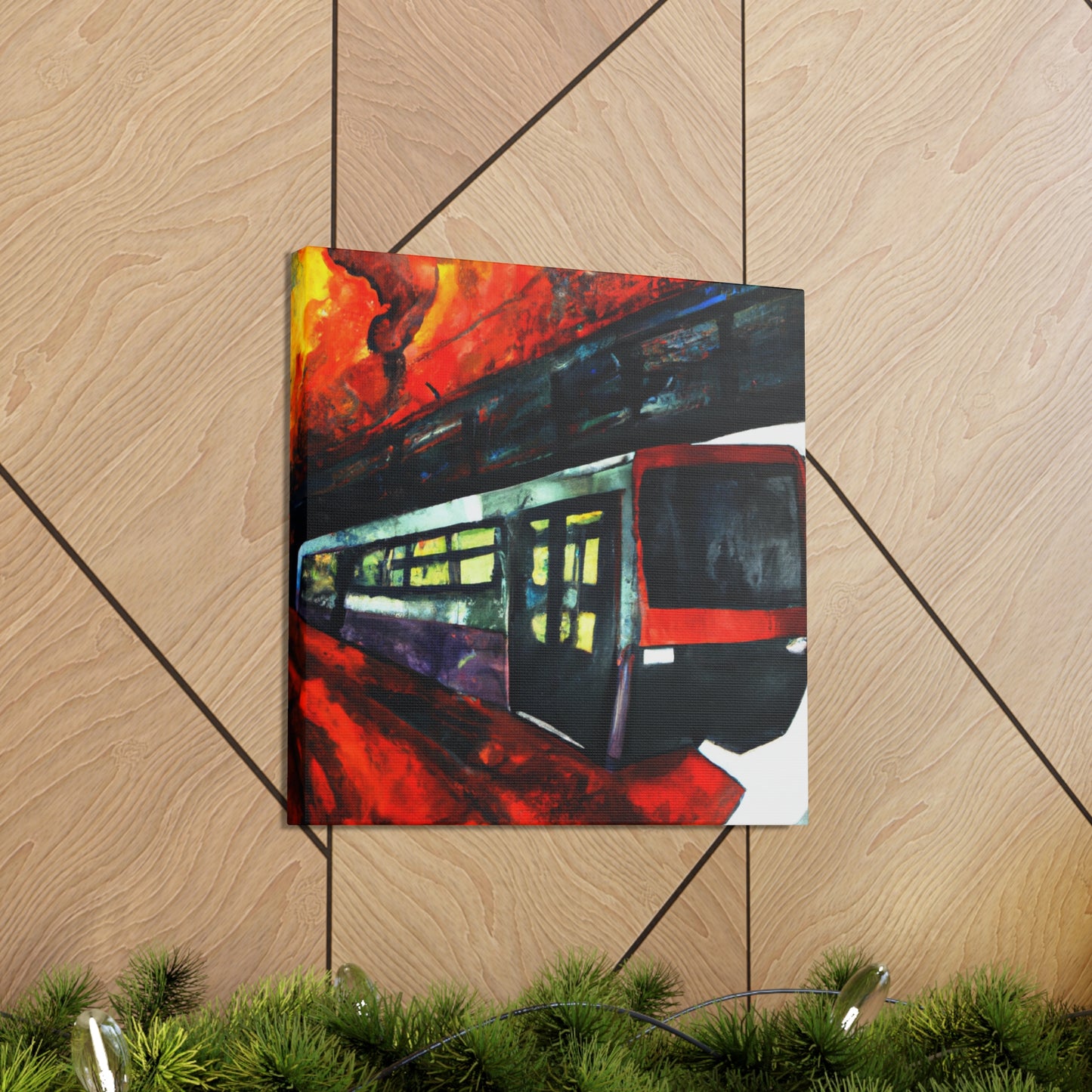 Subway Through History - Canvas