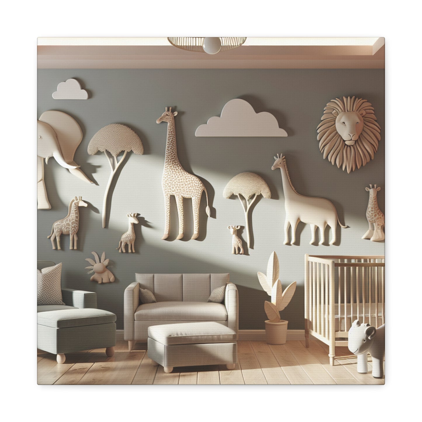 Wild Kingdom Serenade - Canvas