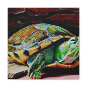 "Turtle Power Realism" - Canvas