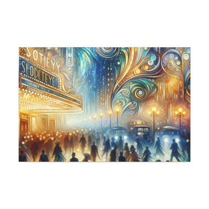 Glamour on Broadway - Canvas