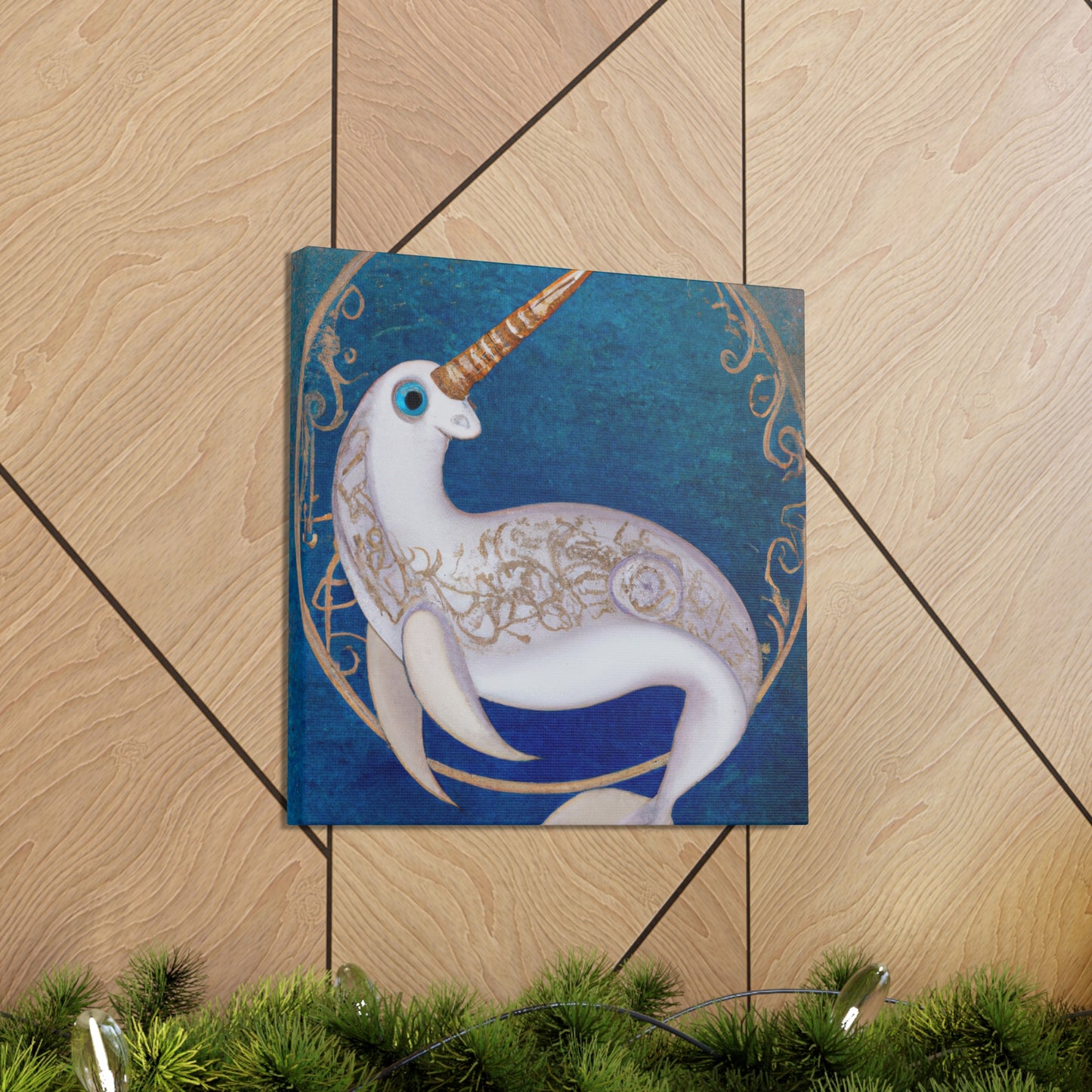 "The Majestic Narwhal" - Canvas