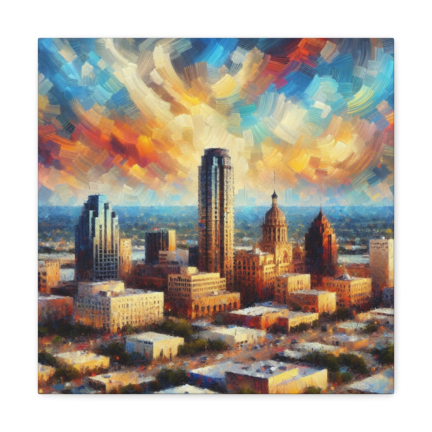 "San Antonio Serene Splendor" - Canvas