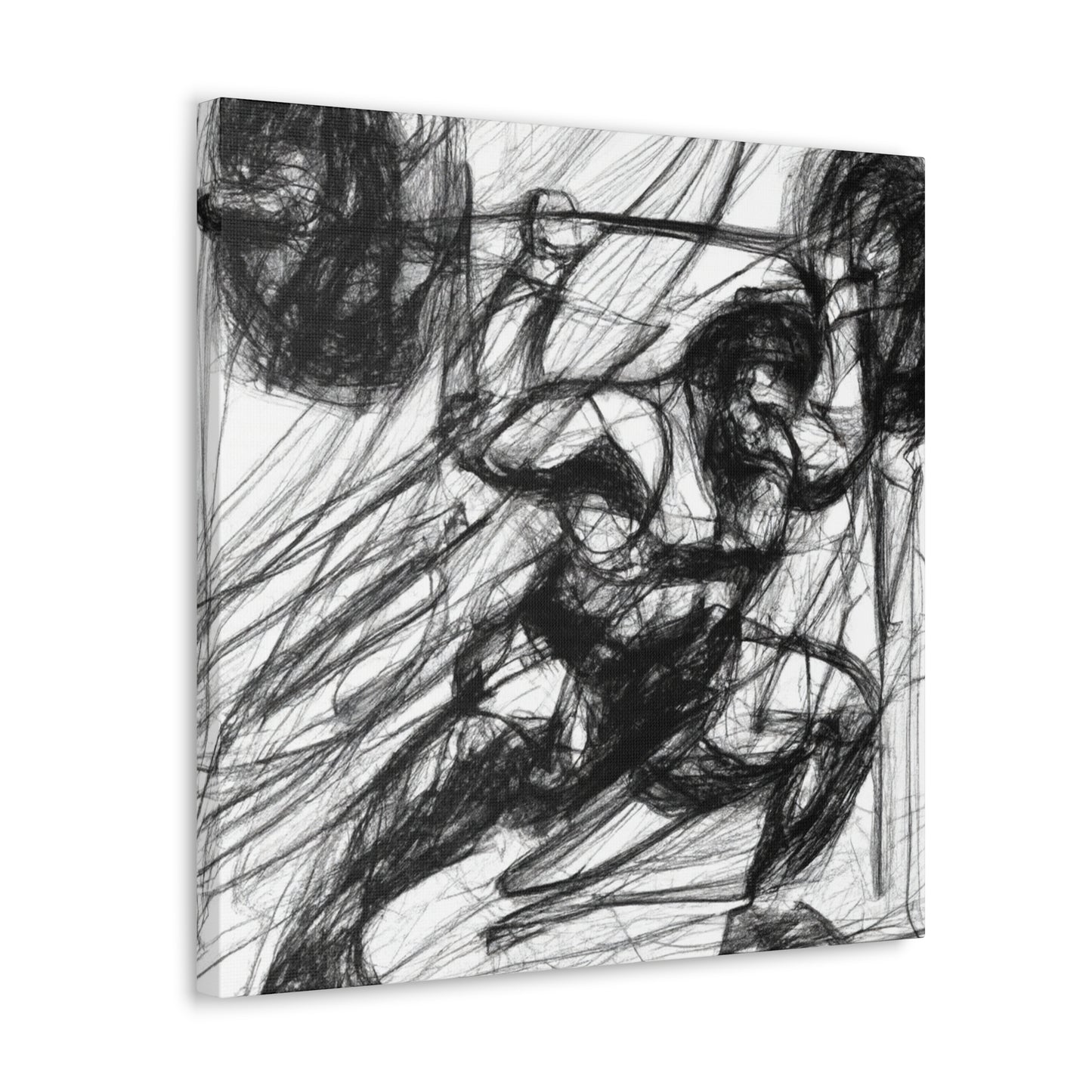 Lifting With Graceful Power - Canvas