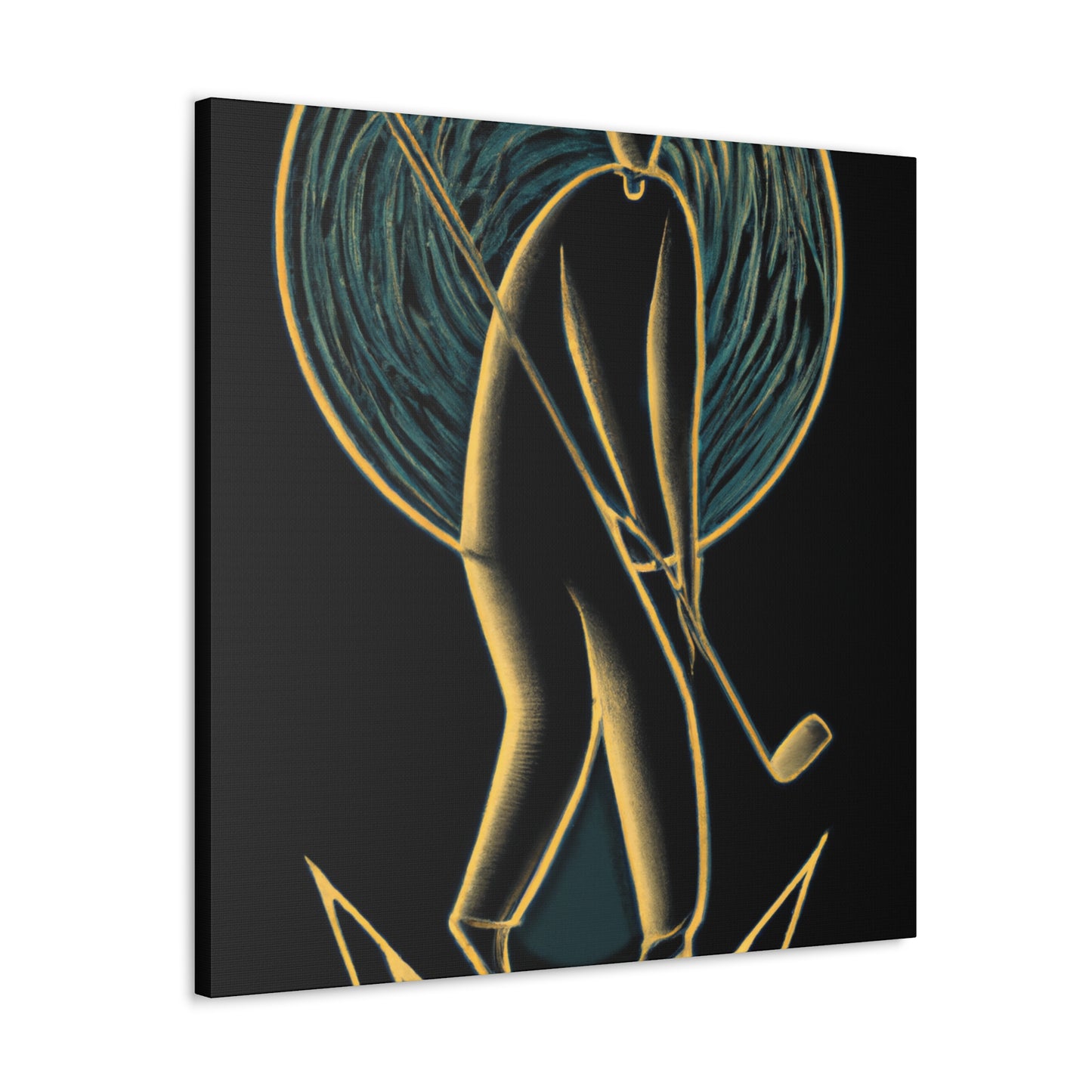 Golfing in the Roaring Twenties - Canvas