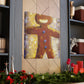 Gingerbread Man Dances - Canvas