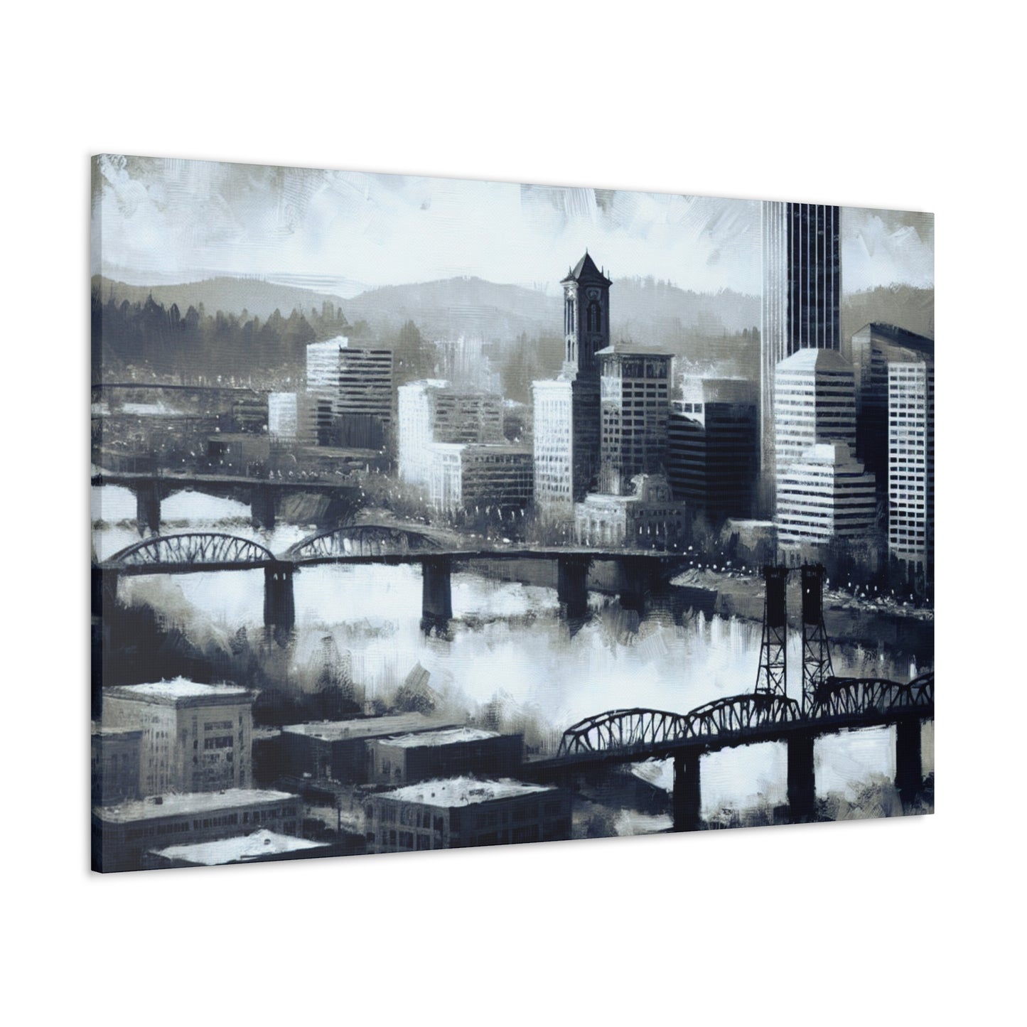 "Enchanting Portland Skies" - Canvas